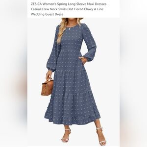 Zesica Spring Maxi Elegant Dress